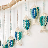 “Plenty of Fish in the Sea” Macrame Wall Hanging