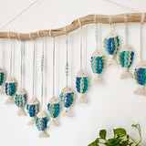 “Plenty of Fish in the Sea” Macrame Wall Hanging
