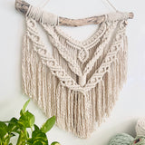 "The Creek“ Macrame Wall Hanging Natural