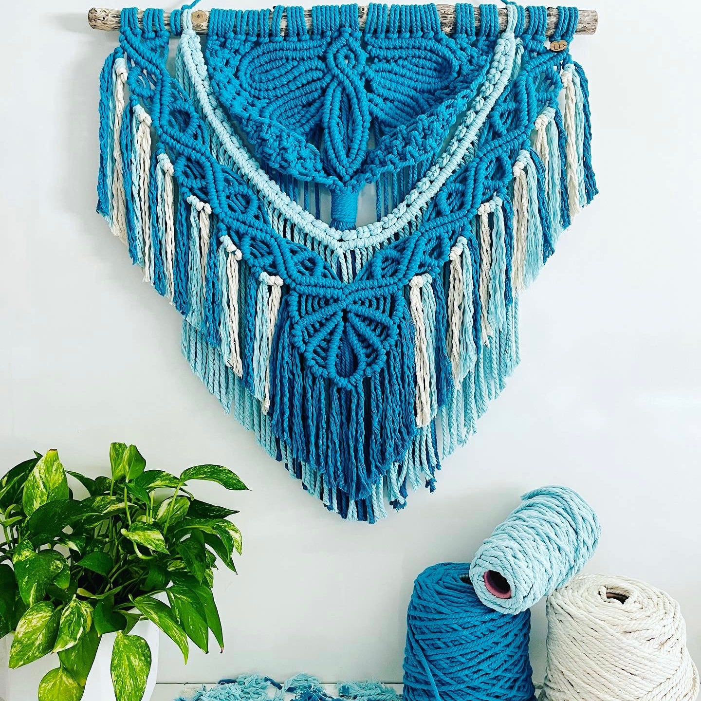 “Dragonfly” Macrame Wall Hanging - CUSTOM DESIGN