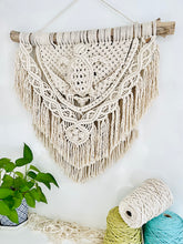 Load image into Gallery viewer, “Turtle” Macrame Wall Hanging - CUSTOM DESIGN
