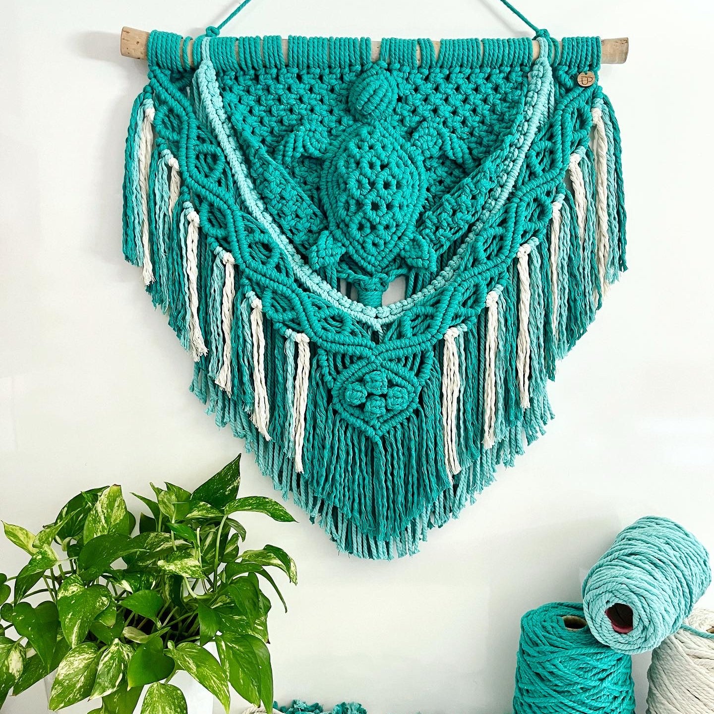 “Turtle” Macrame Wall Hanging - CUSTOM DESIGN