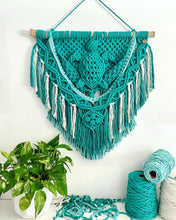 Load image into Gallery viewer, “Turtle” Macrame Wall Hanging - CUSTOM DESIGN
