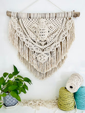 Load image into Gallery viewer, “Turtle” Macrame Wall Hanging - CUSTOM DESIGN
