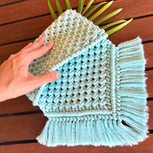 Load image into Gallery viewer, Macrame Clutch Bag
