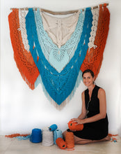 Load image into Gallery viewer, &quot;Change of Season&quot; Macrame Wall Hanging
