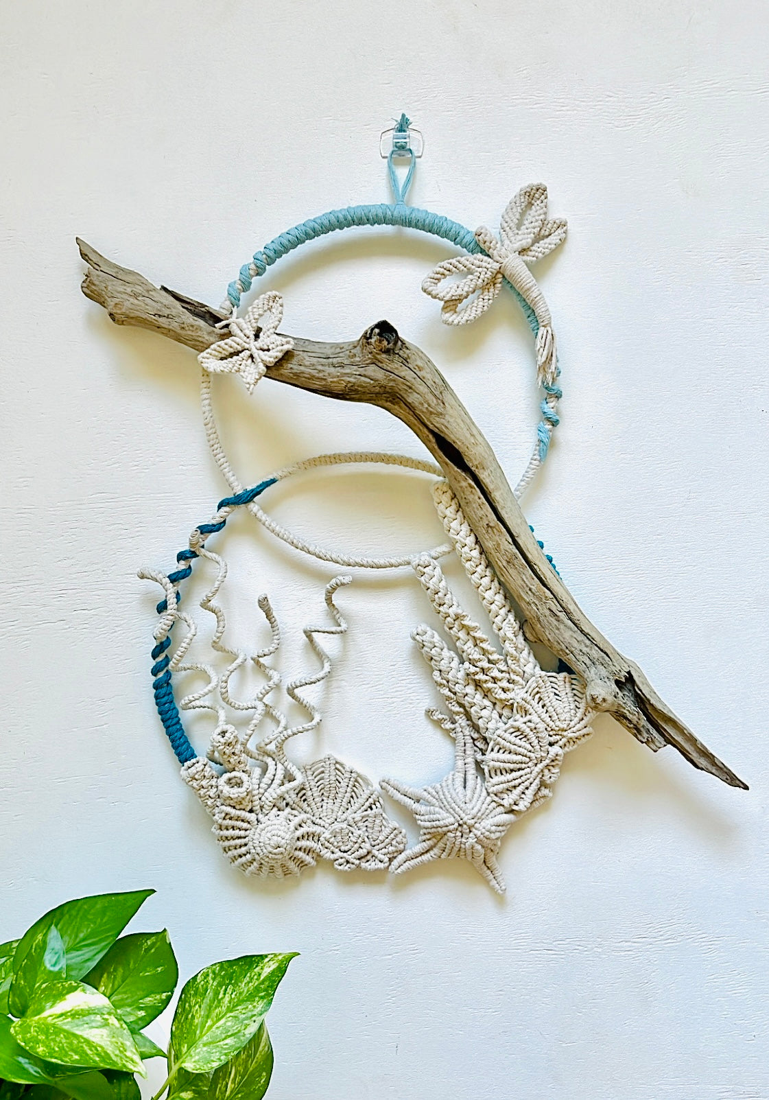 Seashell Macrame Wall Hanging