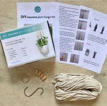Load image into Gallery viewer, DIY Macrame Plant Hanger Kit
