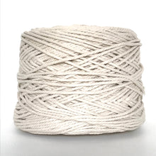 Load image into Gallery viewer, Cotton Cord 3ply 3mm &amp; 5mm 2.5kg Natural
