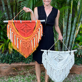 “The Wave” Macrame Wall Hanging - CUSTOM DESIGN