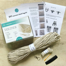 Load image into Gallery viewer, DIY Macrame Clutch Kit
