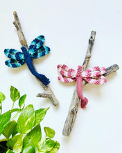 Load image into Gallery viewer, Multicoloured Dragonfly on Driftwood
