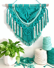 Load image into Gallery viewer, “Dragonfly” Macrame Wall Hanging - CUSTOM DESIGN
