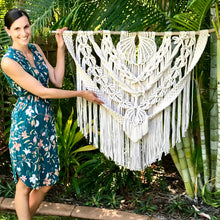 Load image into Gallery viewer, &quot;Beaches of Broome&quot; Macrame Wall Hanging - CUSTOM DESIGN
